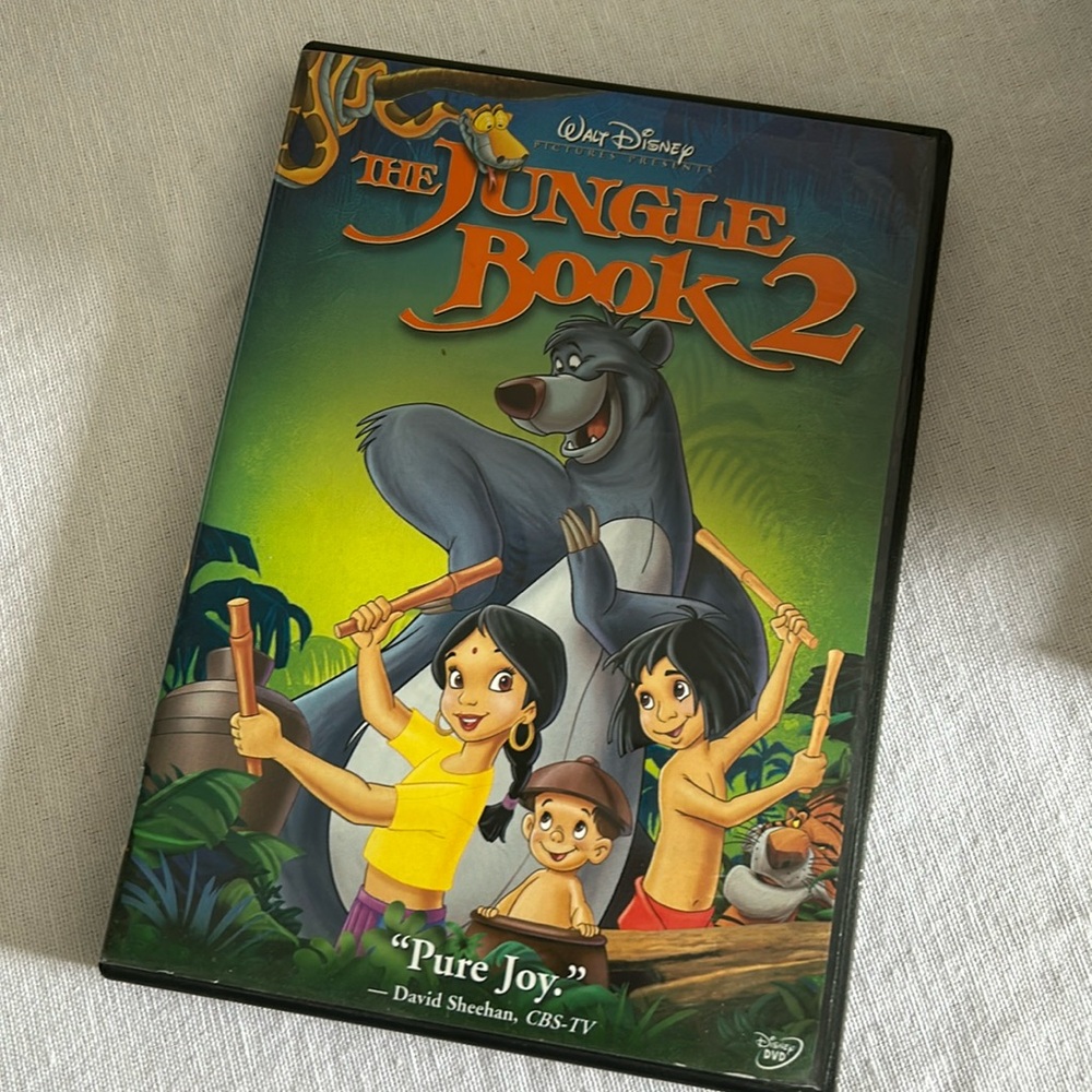 The jungle book 2 dvd